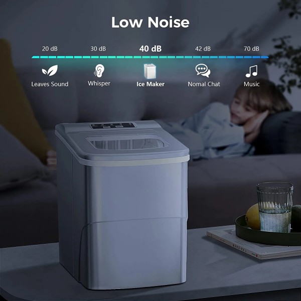 2.2L Portable Ice Makers Countertop