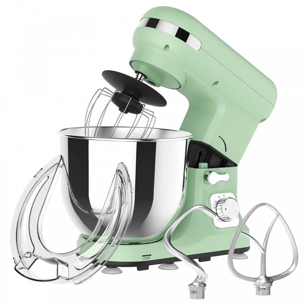 6.5L 1400W Stand Mixer 6-Speed Green