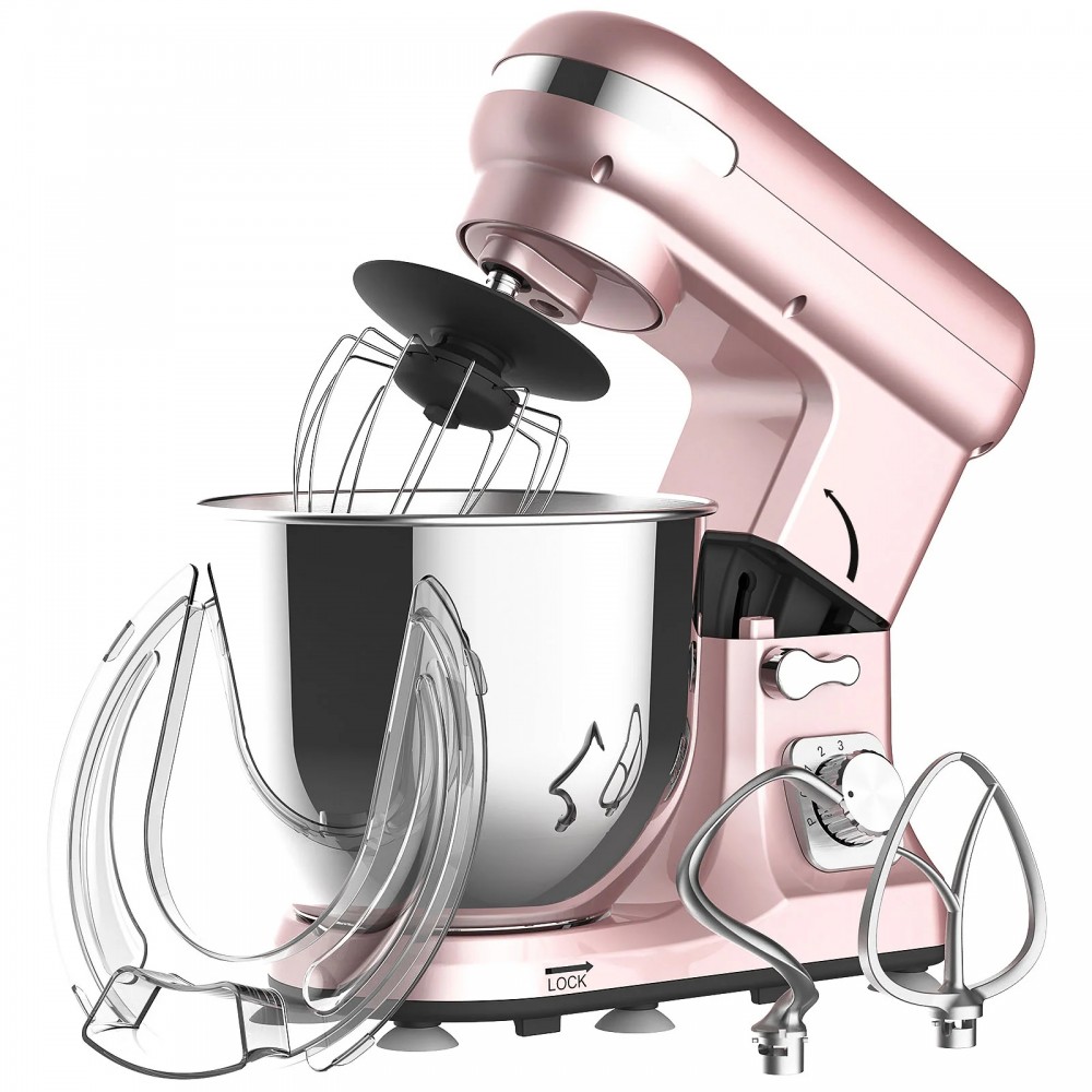 6.5L 1400W Stand Mixer Pink