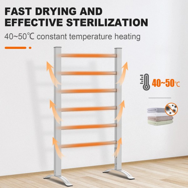 Electric Heated Towel Rail Standing Electric Heated Towel Rail Standing