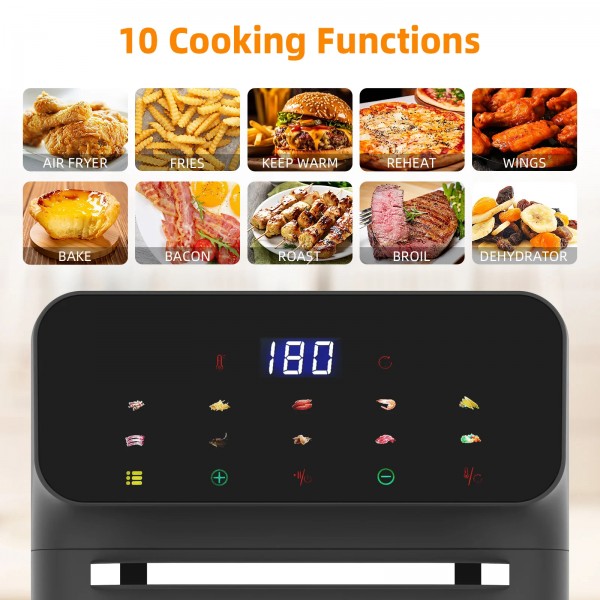 10-in-1 Digital Multi-Function Air Fryer