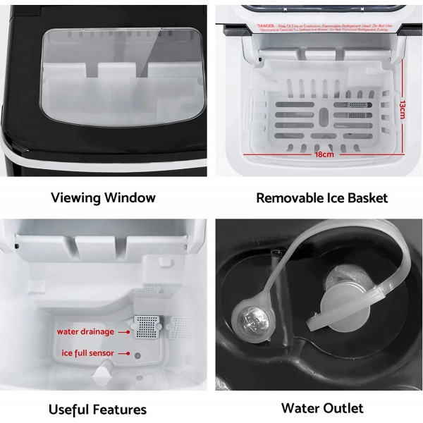 Countertop 2.2L Commercial Ice Makers Machine