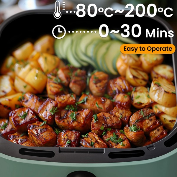 6L Digital Air Fryer 1350W